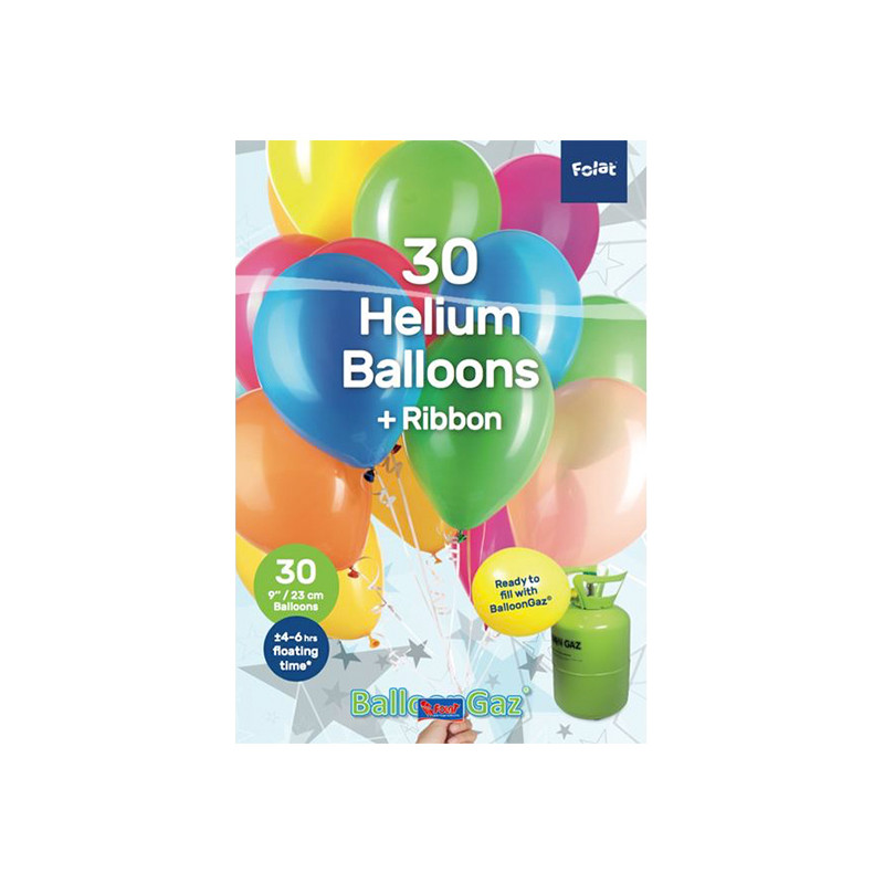 Ballongkit till Heliumtub Flerfärgad - 30-pack