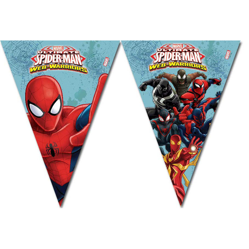Ultimate Spider-Man Web Warriors Flaggirlang