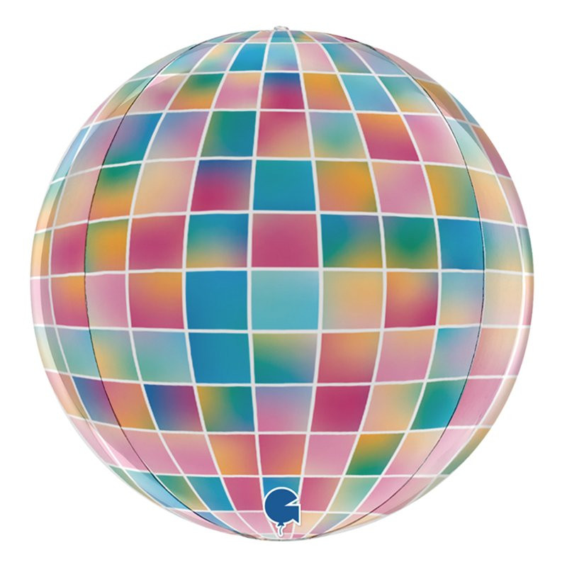Folieballong Globe Stor Discokula