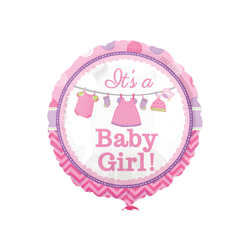 Folieballong It´s a Baby Girl - 1-pack