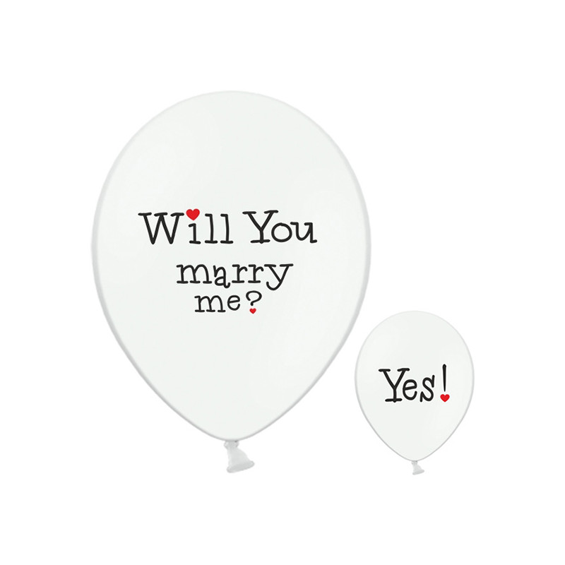 Ballonger Will you marry me? - 6-pack