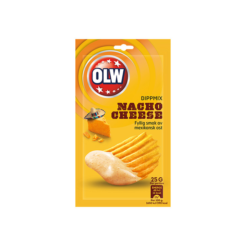 OLW Dippmix Nacho Cheese - 25 gram