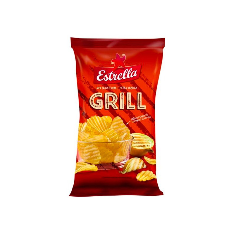 Estrella Grill Chips - 40 gram