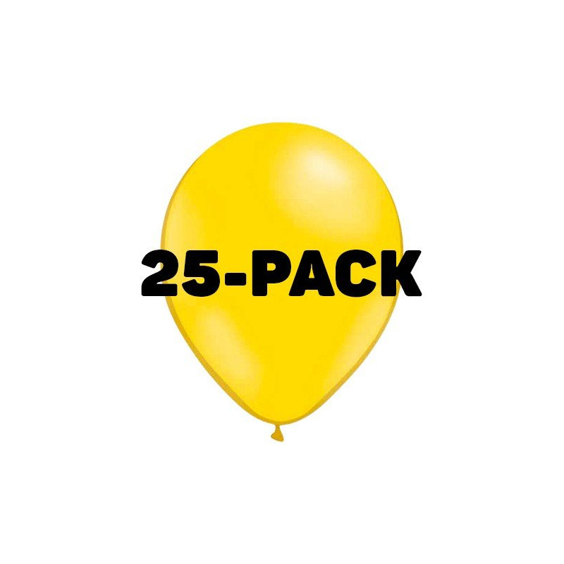 Ballonger Gula - 25-pack