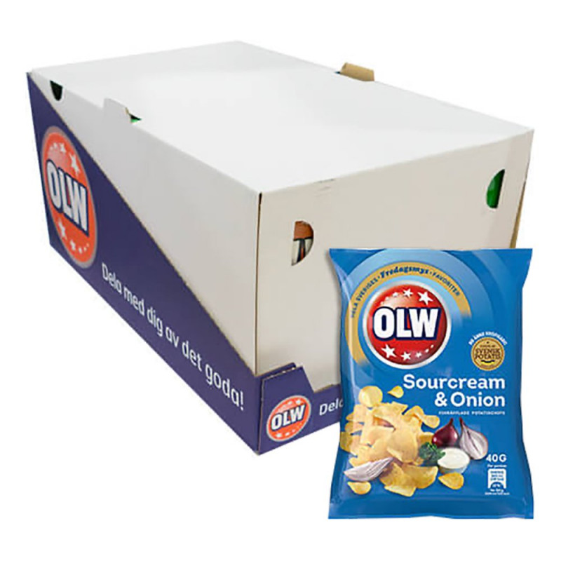 OLW Sourcream & Onion Mini - 20-pack