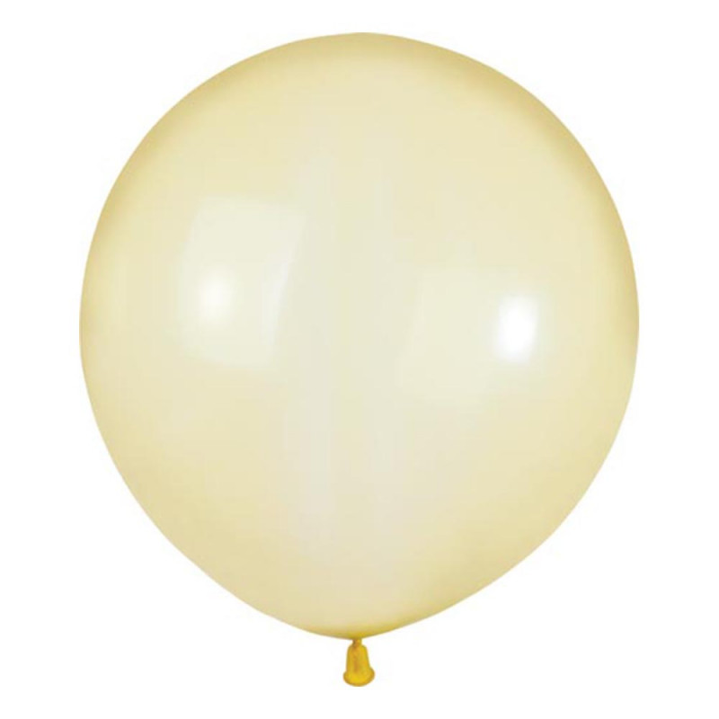 Latexballonger Crystal Gul - 10-pack