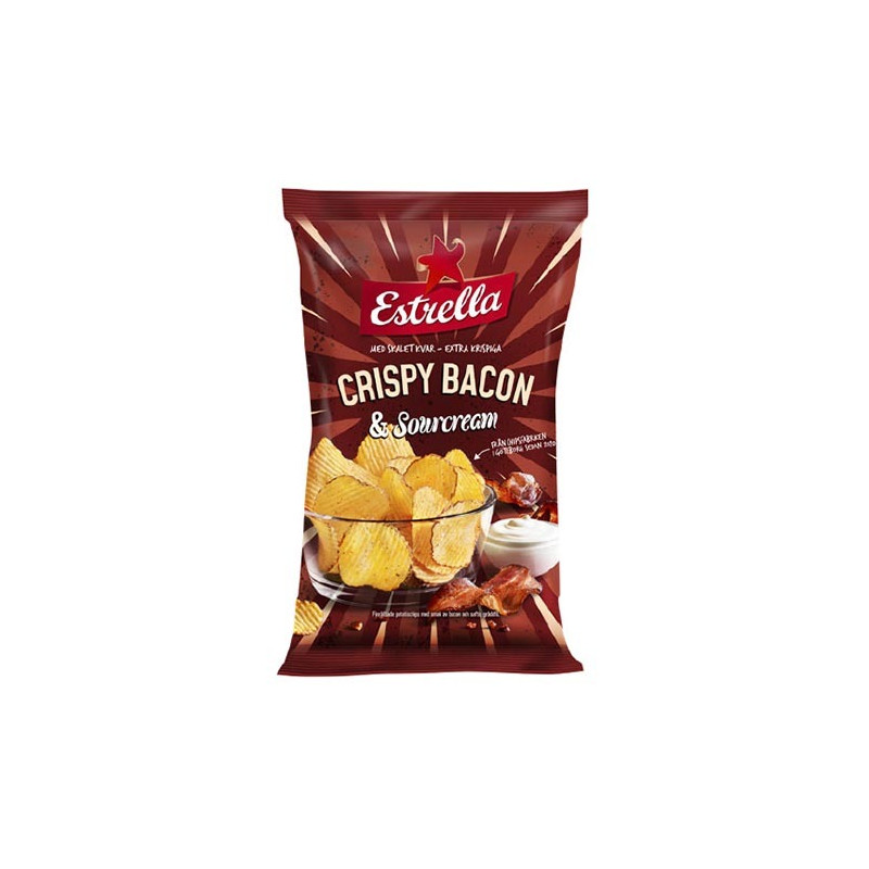 Estrella Crispy Bacon & Sourcream Chips