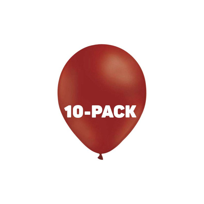 Ballonger Vinröda - 10-pack