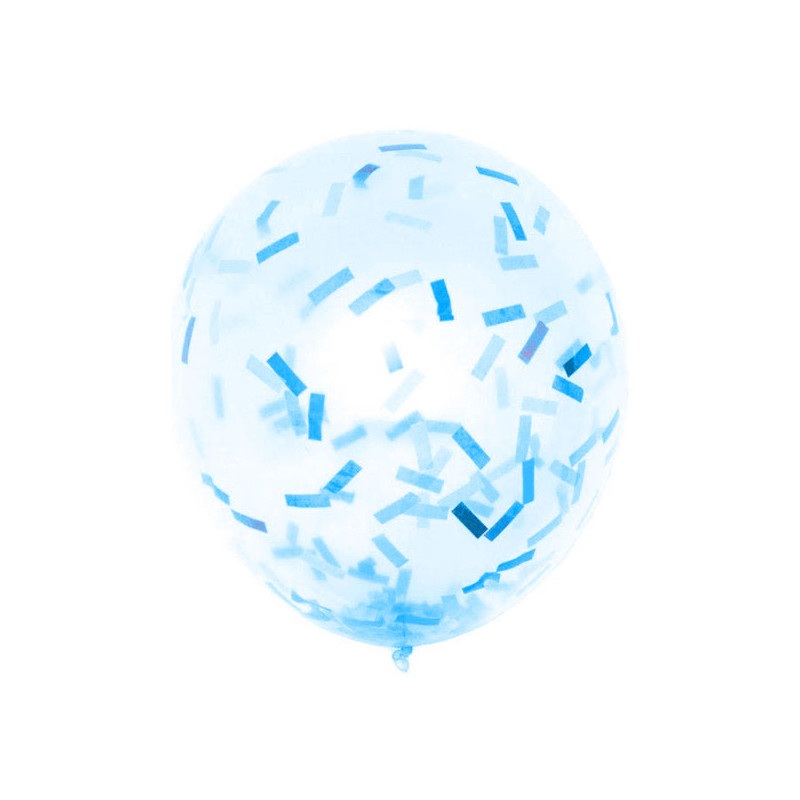 Ballongkonfetti Blå