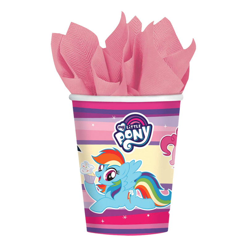Pappersmuggar My Little Pony - 8-pack
