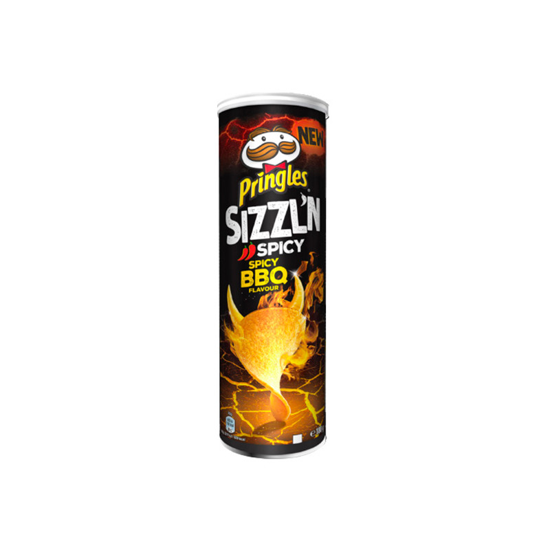 Pringles Sizzl\'n Spicy BBQ - 180 gram