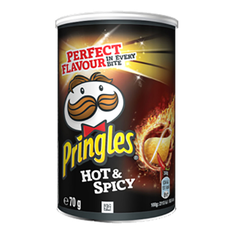 Pringles Hot & Spicy Midi - 70 gram