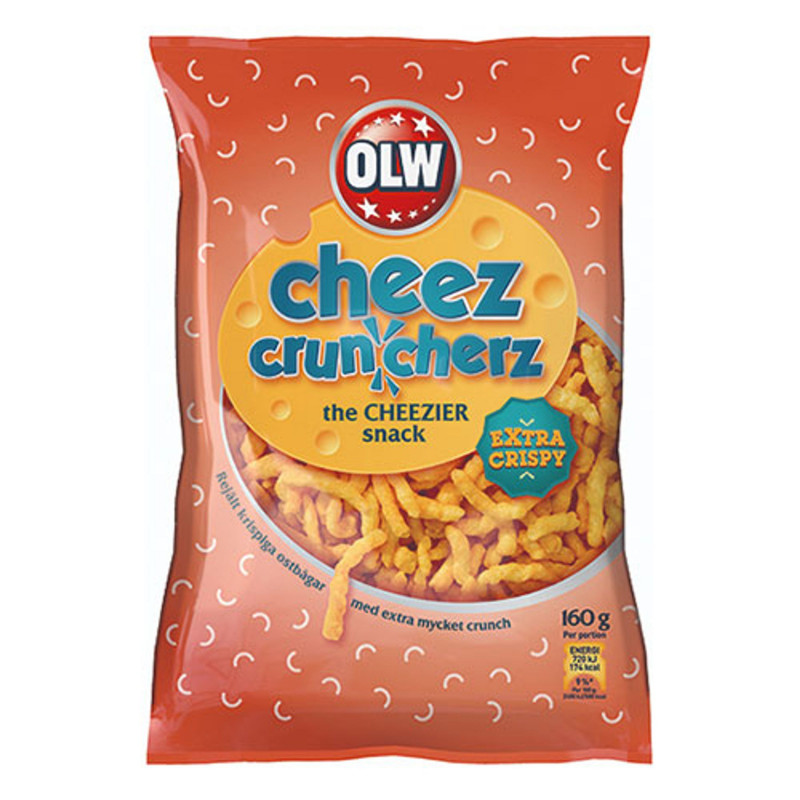 OLW Cheez Cruncherz - 225 gram