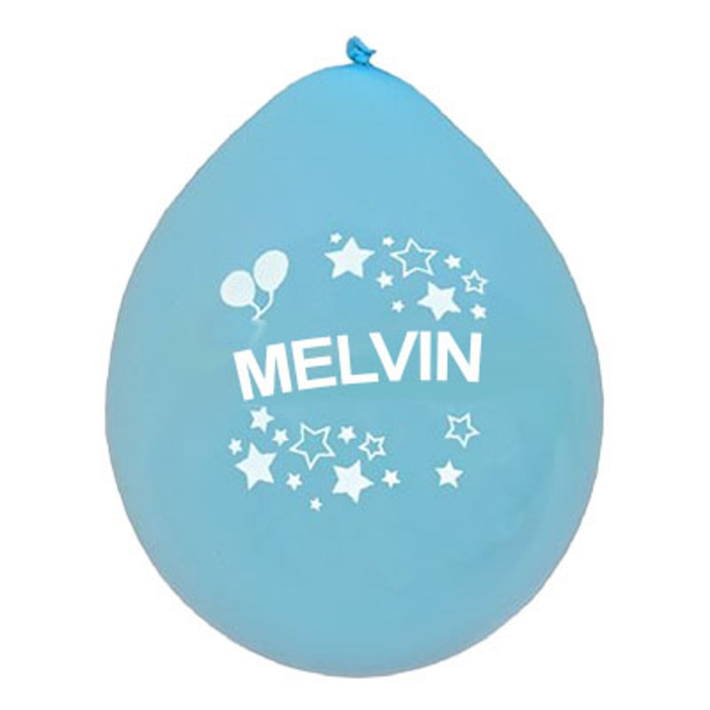 Namnballonger - Melvin