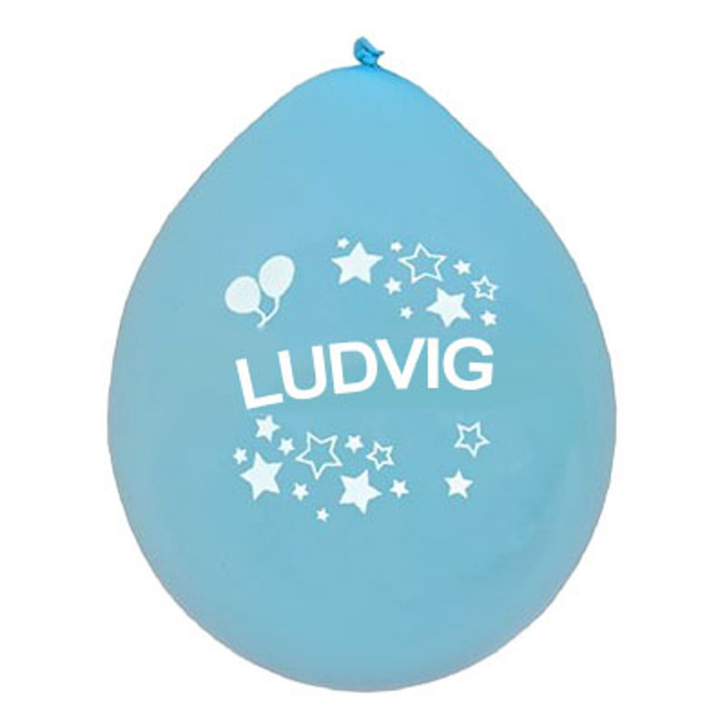 Namnballonger - Ludvig