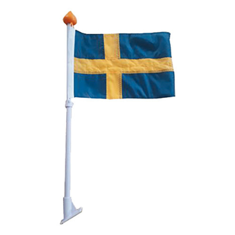 Fasadflagga Mini Sverige