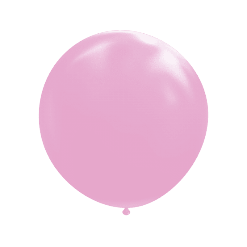 Stor latexballong rosa - 100 cm