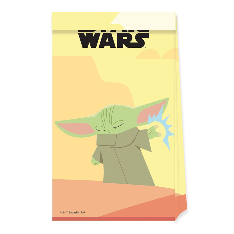 Star Wars Mandalorian Papperspåse 4-pack