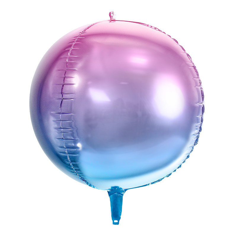Sjöjungfru Folieballong Ombre 35cm