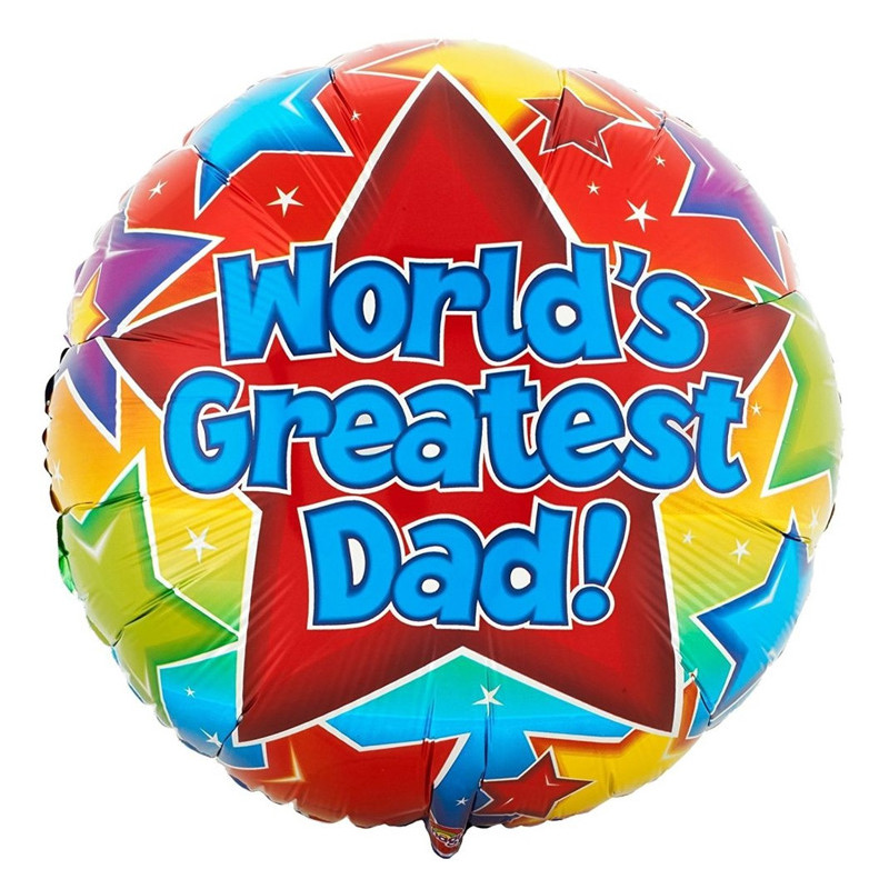Heliumballong worlds greatest dad