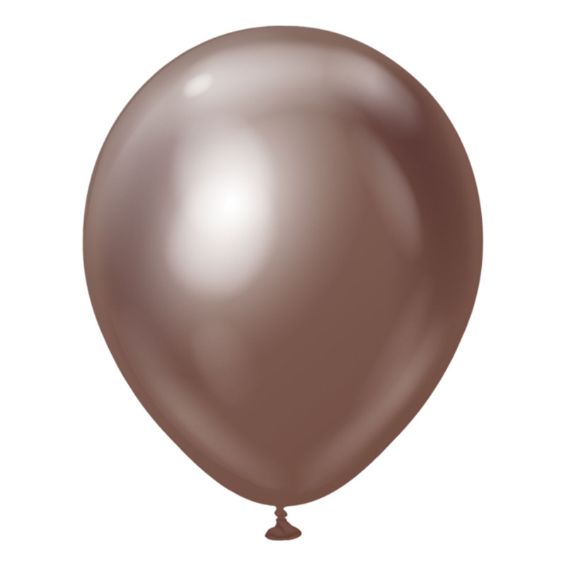 Latexballonger Professional Chrome Chocolate - 25-pack