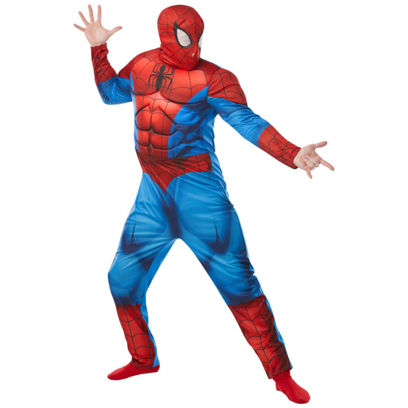 Spiderman Maskeraddräkt Deluxe