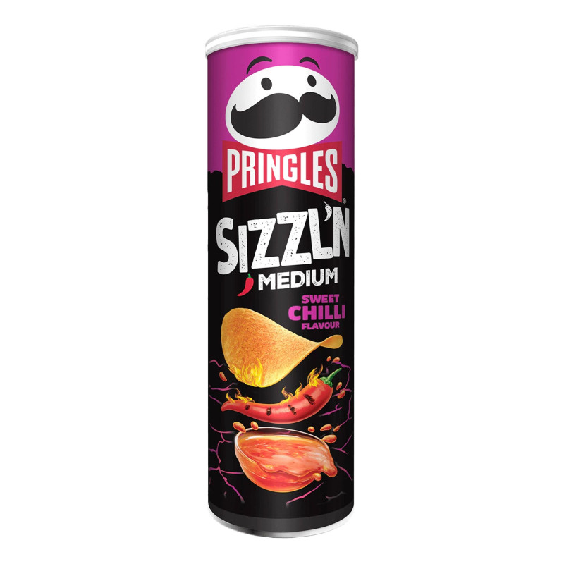 Pringles Sizzl\'n Sweet Chilli - 180 gram