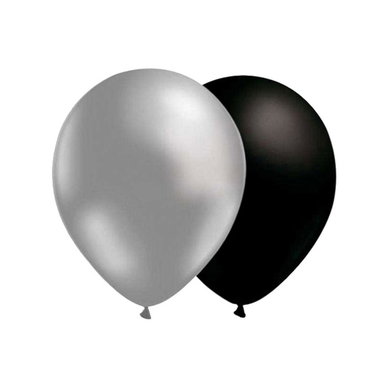Ballonger Silver/Svart