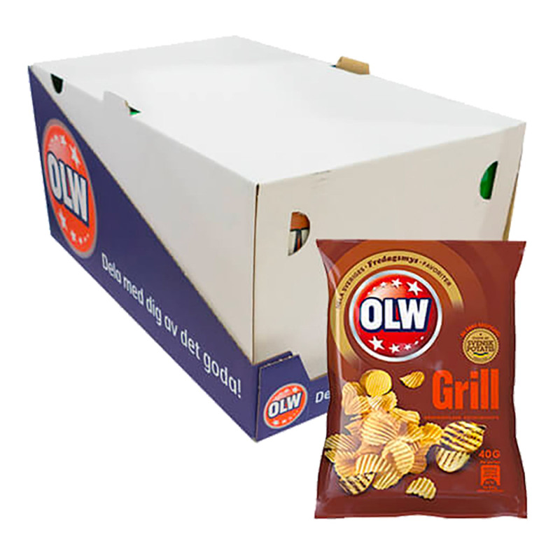 OLW Grill Chips Mini - 20-pack