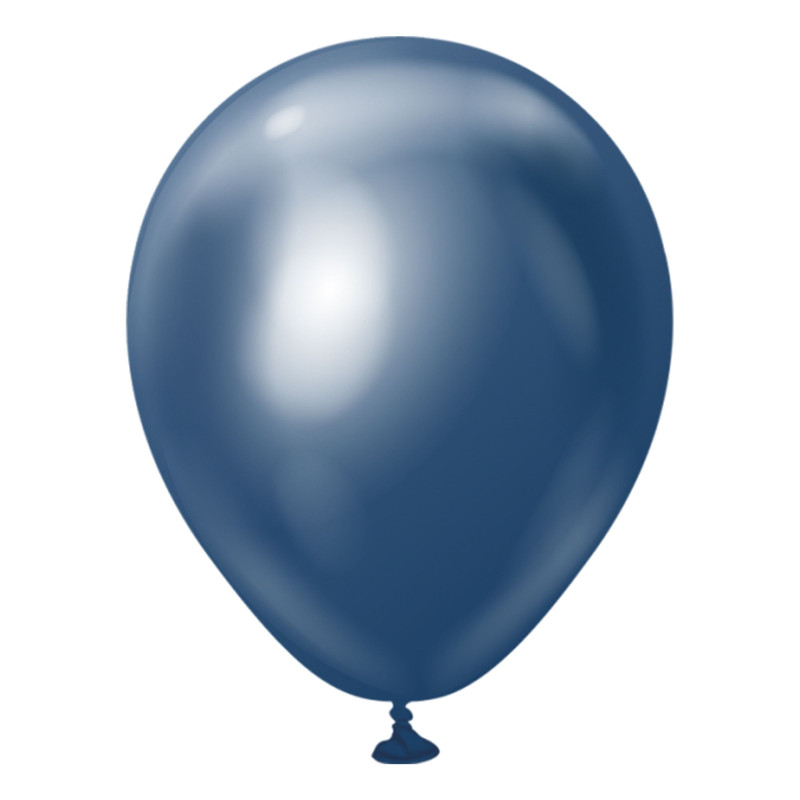 Latexballonger Professional Mini Navy Chrome - 25-pack