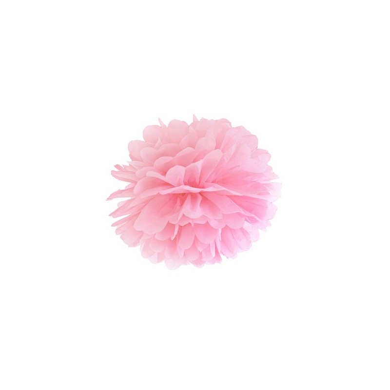 Pom poms - Pastell, Ljusrosa - 25 cm