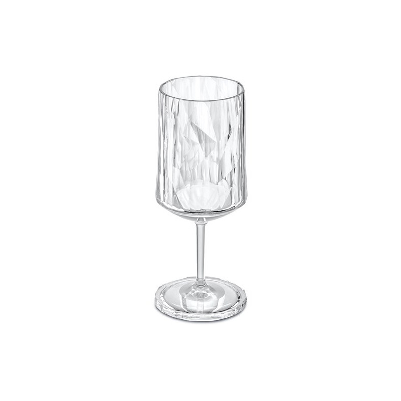 Okrossbara vinglas i plast, 35cl - Koziol, 1 st