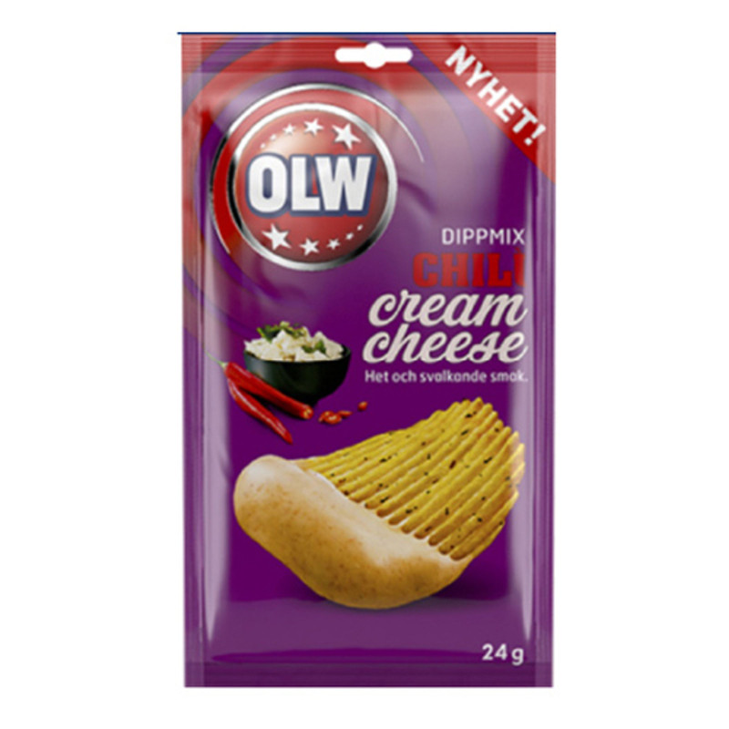 OLW Dippmix Chili Cream Cheese Storpack - 16-pack