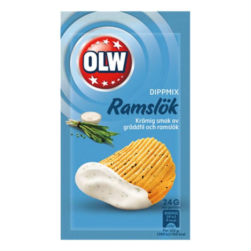 OLW Dippmix Ramslök Storpack - 16-pack