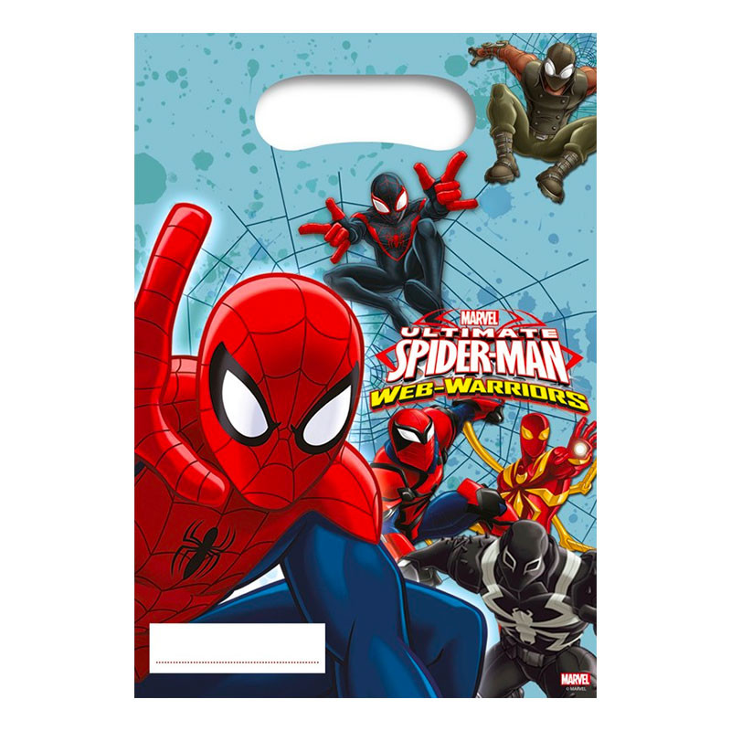 Kalaspåsar Spider-Man - 6-pack