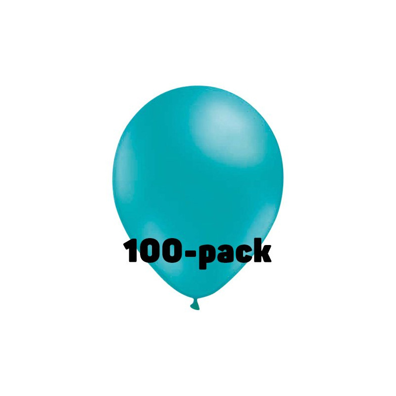 Ballonger Turkosa - 100-pack