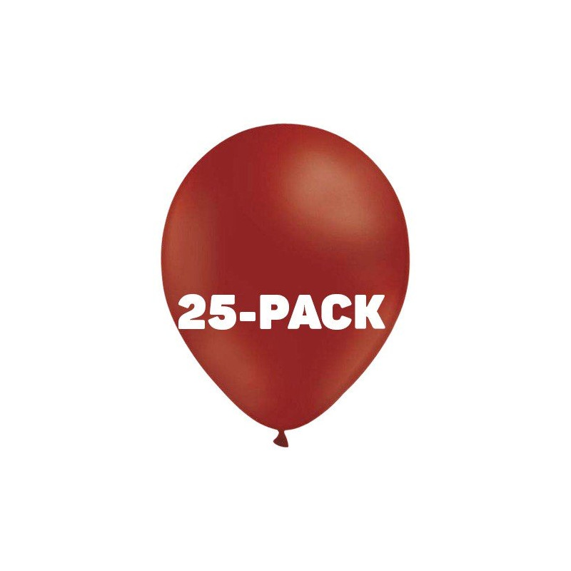 Ballonger Vinröda - 25-pack