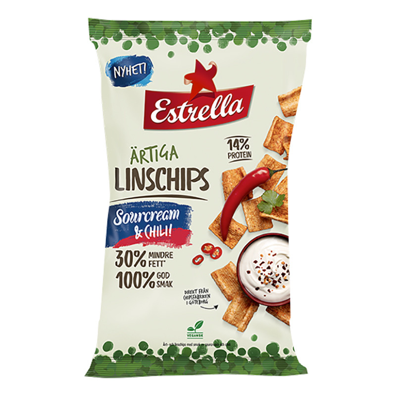 Estrella Linschips Sourcream & Chili - 100 g