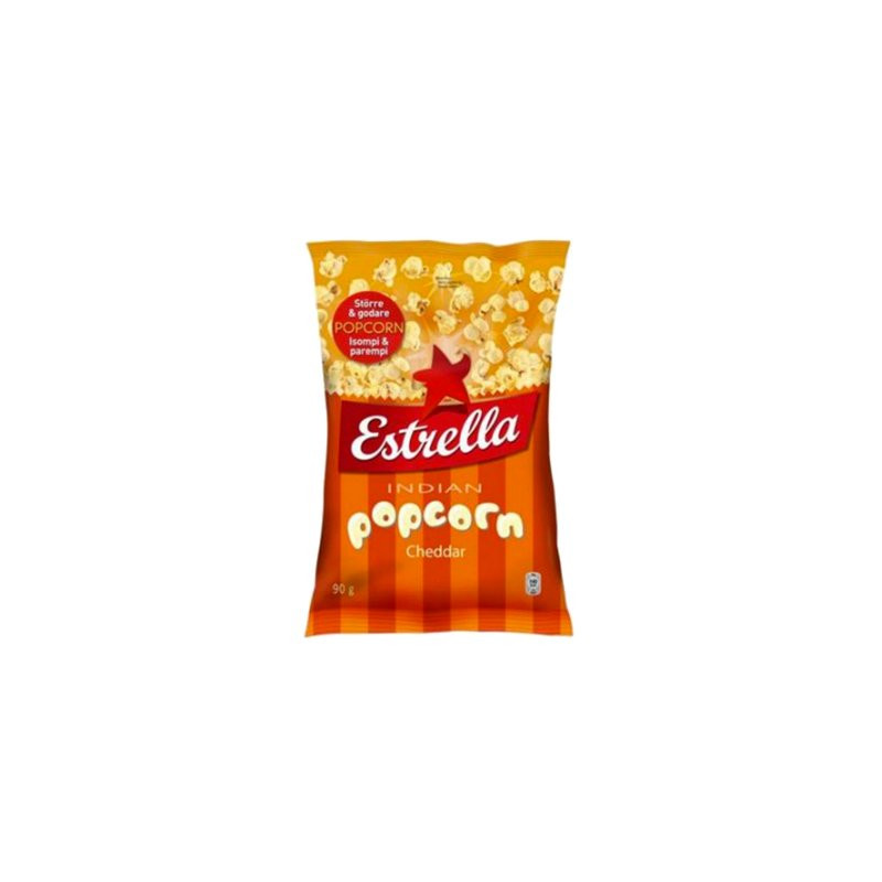 Estrella Indian Cheddar Popcorn - 90 gram