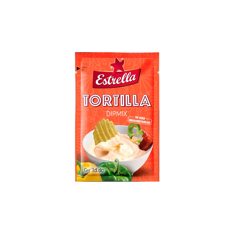 Estrella Dipmix Tortilla - 28 gram