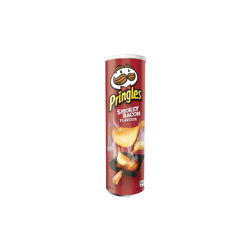 Pringles Smokey Bacon - 190 gram