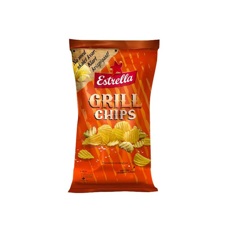 Estrella Grill Chips - 175 gram