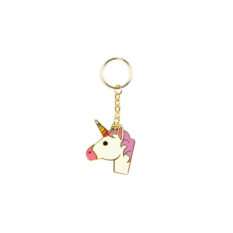 Nyckelring - Emoji, Unicorn
