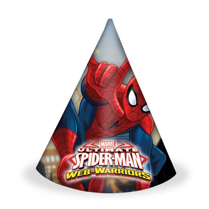 Ultimate Spider-Man Web Warriors Partyhattar
