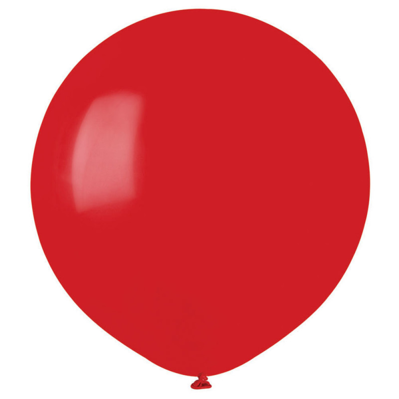 Stora Runda Röda Ballonger (10-pack)
