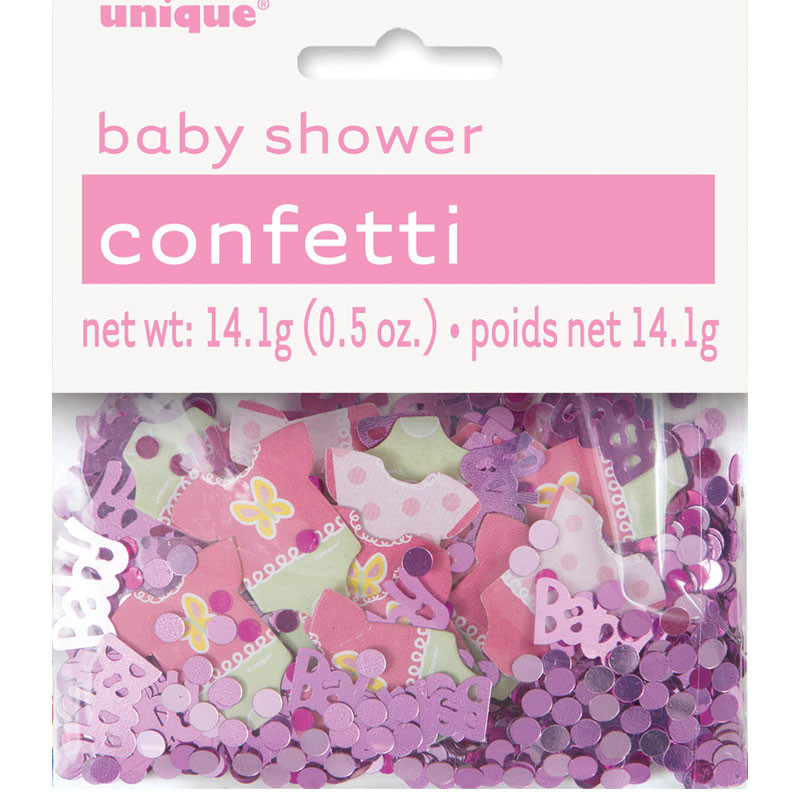 Baby Shower Konfetti Dekoration Girl