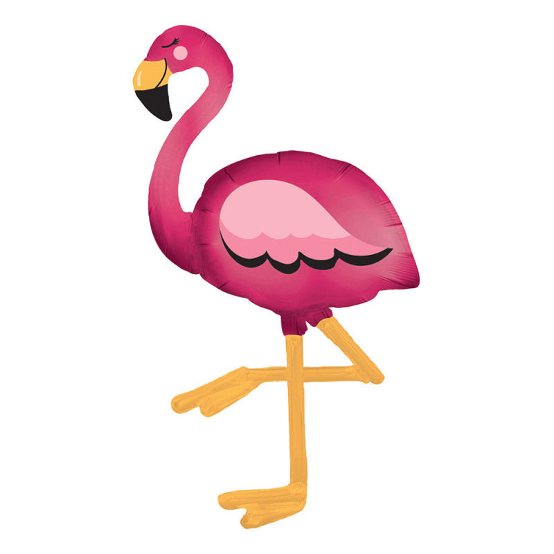 Folieballong Flamingo Airwalker