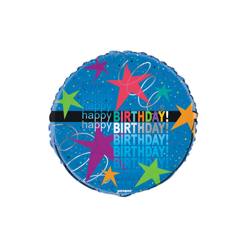 Galaxy Happy Birthday Folieballong
