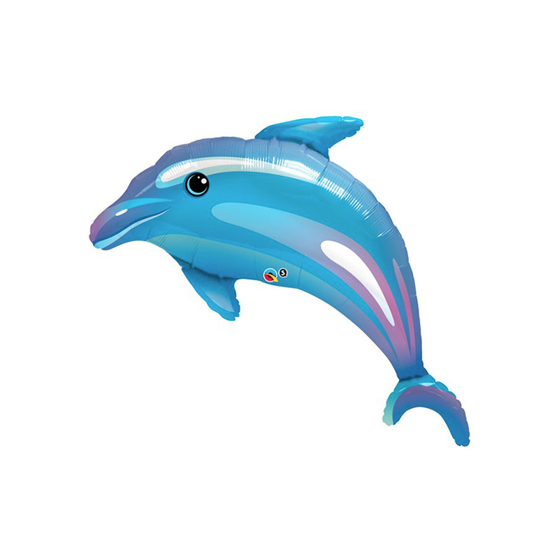Folieballong Delfin
